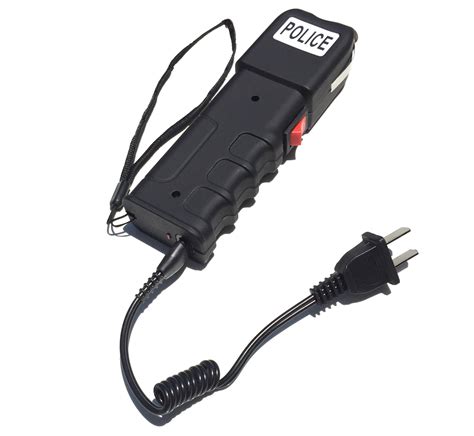 The Police TW10-59 <b>Stun</b> <b>Gun</b> delivers 22,000 volts into any would be assailant. . Stun gun charger voltage